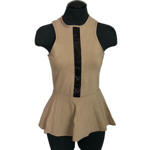 Natalia Romano Emily Peplum Blouse - Women’s S